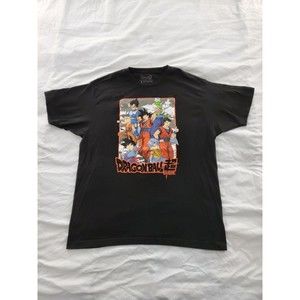 Dragon Ball Super Shirt Mens XL Toei Animation Goku Gohan Trunks Short Sleeve